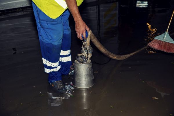 Basement Water Removal in Willoughby