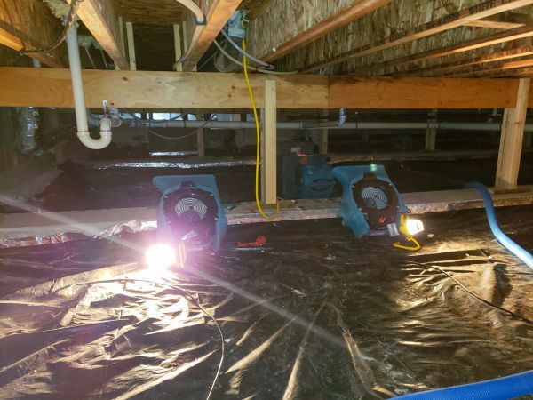 Crawlspace Water Removal in Willoughby